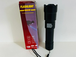 LINTERNA RECARGABLE "FLASHLIGHT" PLASTICA ECONOMICA - COD.: 2058