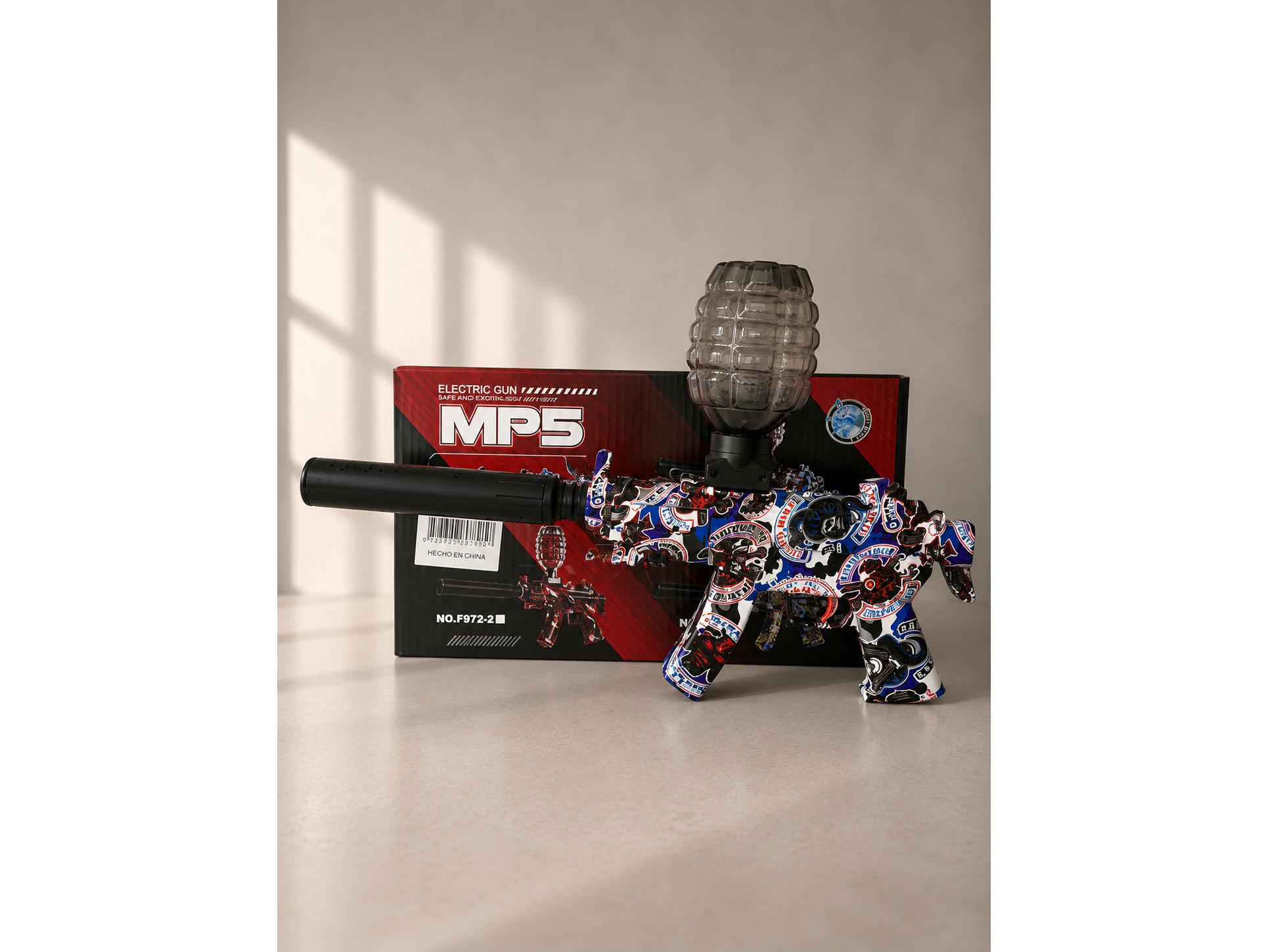 AMETRALLADORAS DE HIDROGEL "MP7""MP5"F973/F972 COD-2881