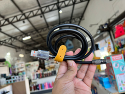 CABLE "MACAROON" USB/C REFORZADO PUNTAS METALICAS - COD.: 1598