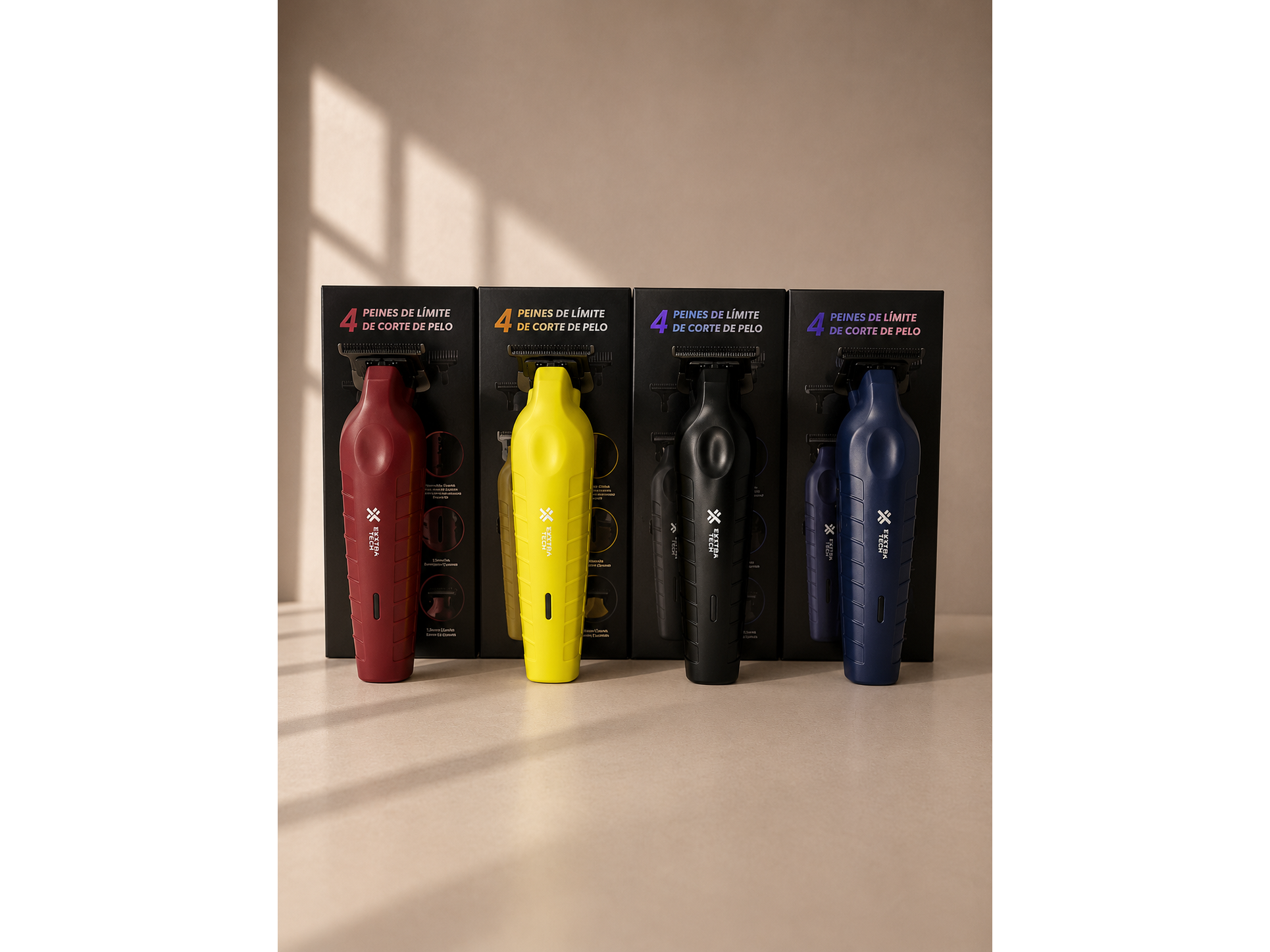 CORTADORA DE PELO "EXXTRA TECH " EX5 4 COLORES COD- 2877