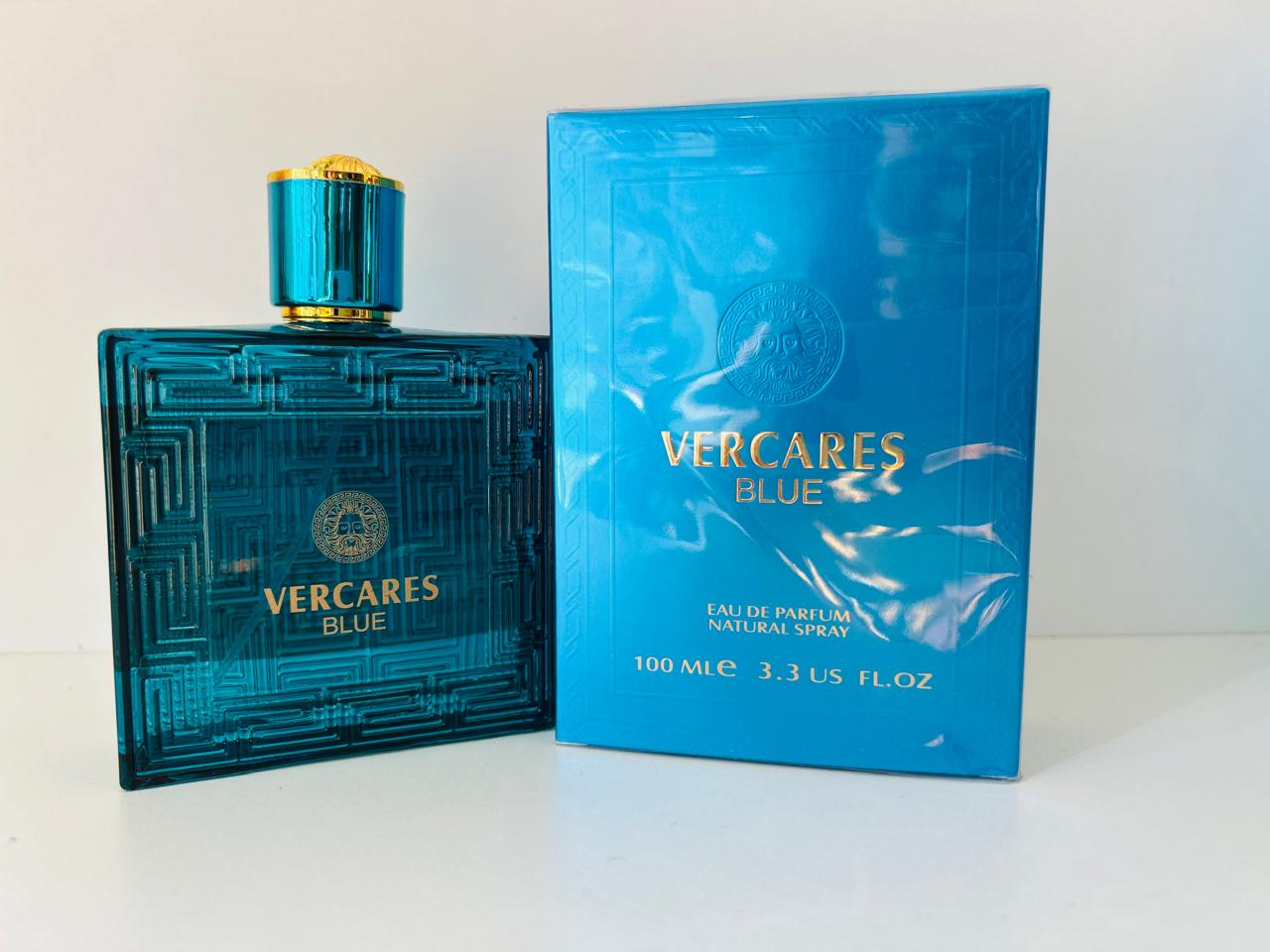 PERFUME DE HOMBRE "VERSAGE BLUE" CAJA AZUL 100ML - COD.: 2427