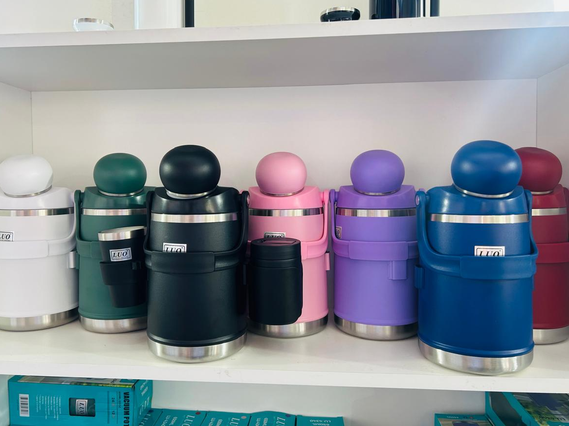 TERMOLAR LUO DE 2LT CON MATE, VASO Y YERBERA LU-4352 - COD.: 2498