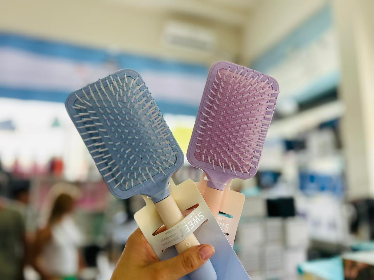 CEPILLO DE OSITO O LISO MEDIANO COLOR PASTEL - COD.: 2584