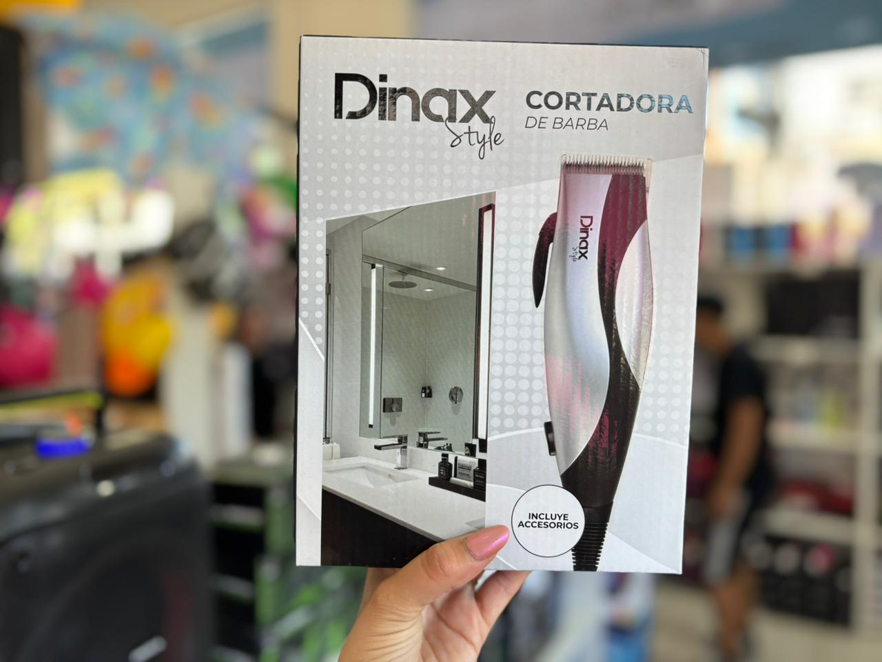 CORTADORA DE PELO CON CABLE Y ACCESORIOS "DINAX STYLE" - COD.: 2496