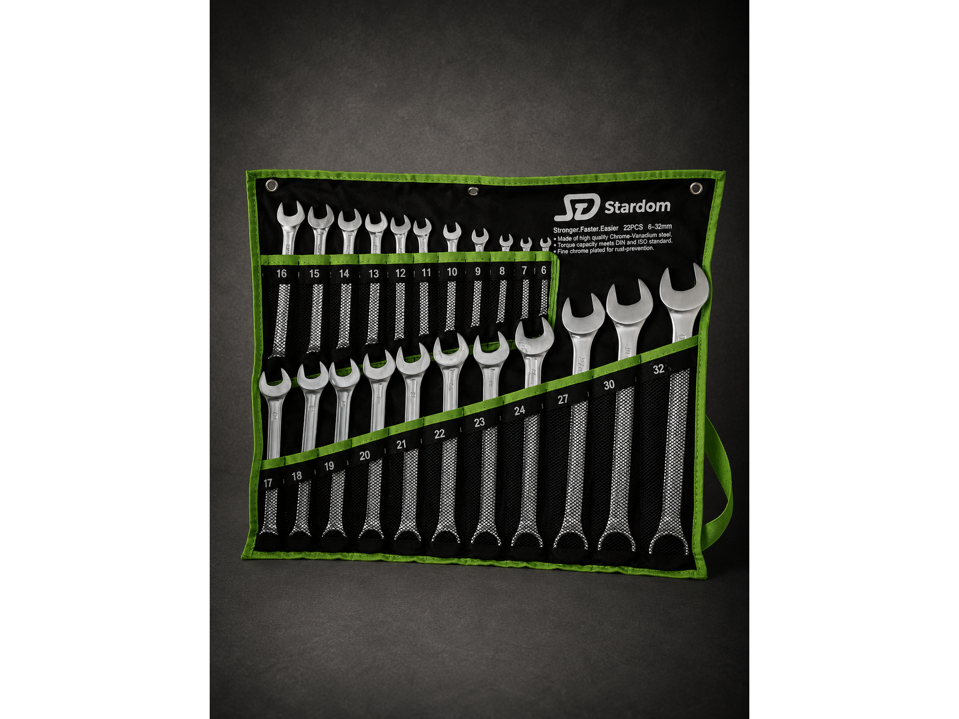 SET DE LLAVES DE TUERCAS X22 PCS "SD220323" COD-2794