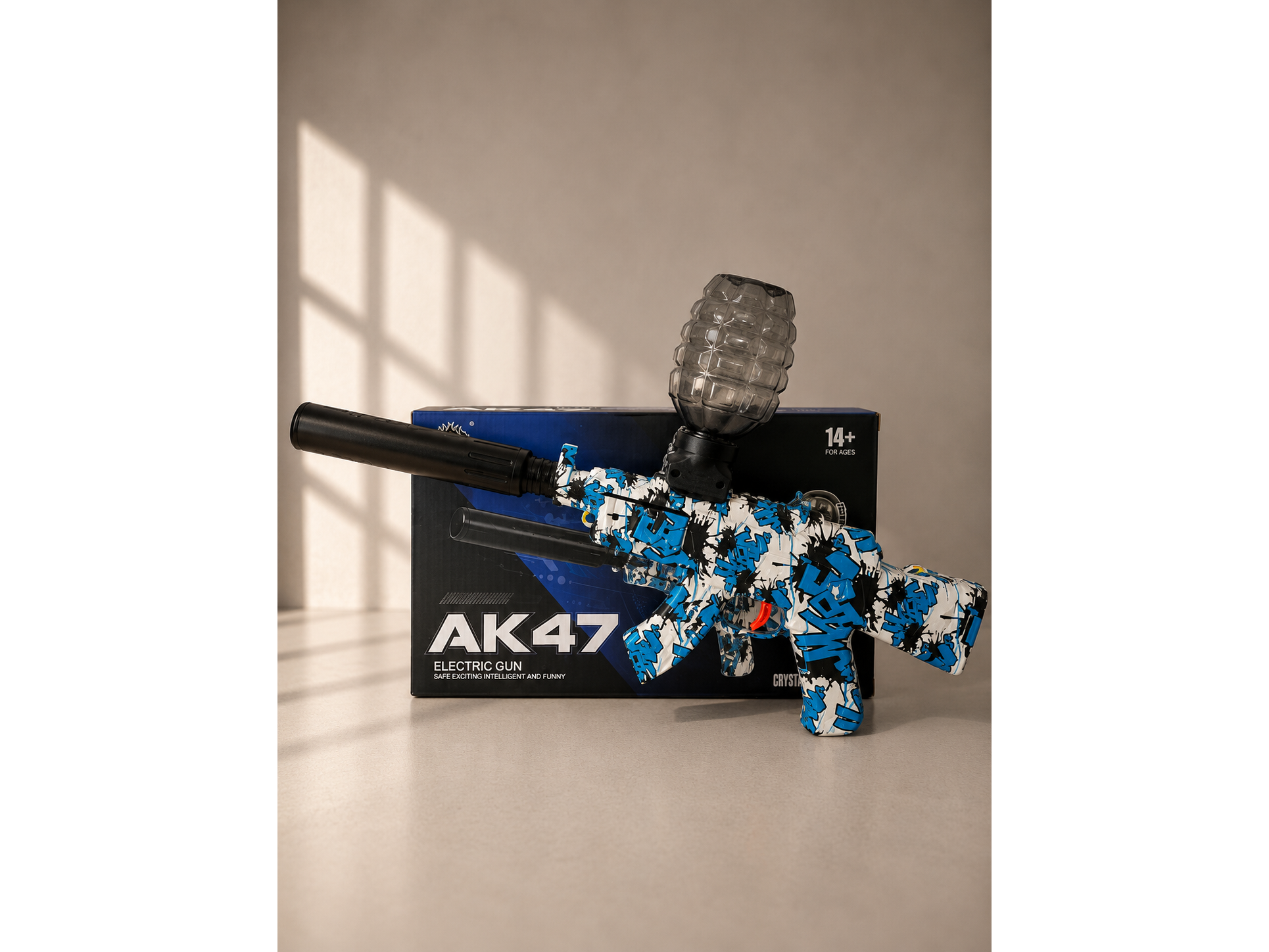 AMETRALLADORAS DE HIDROGEL "AK47"AUG" F970/F988 COD-2882