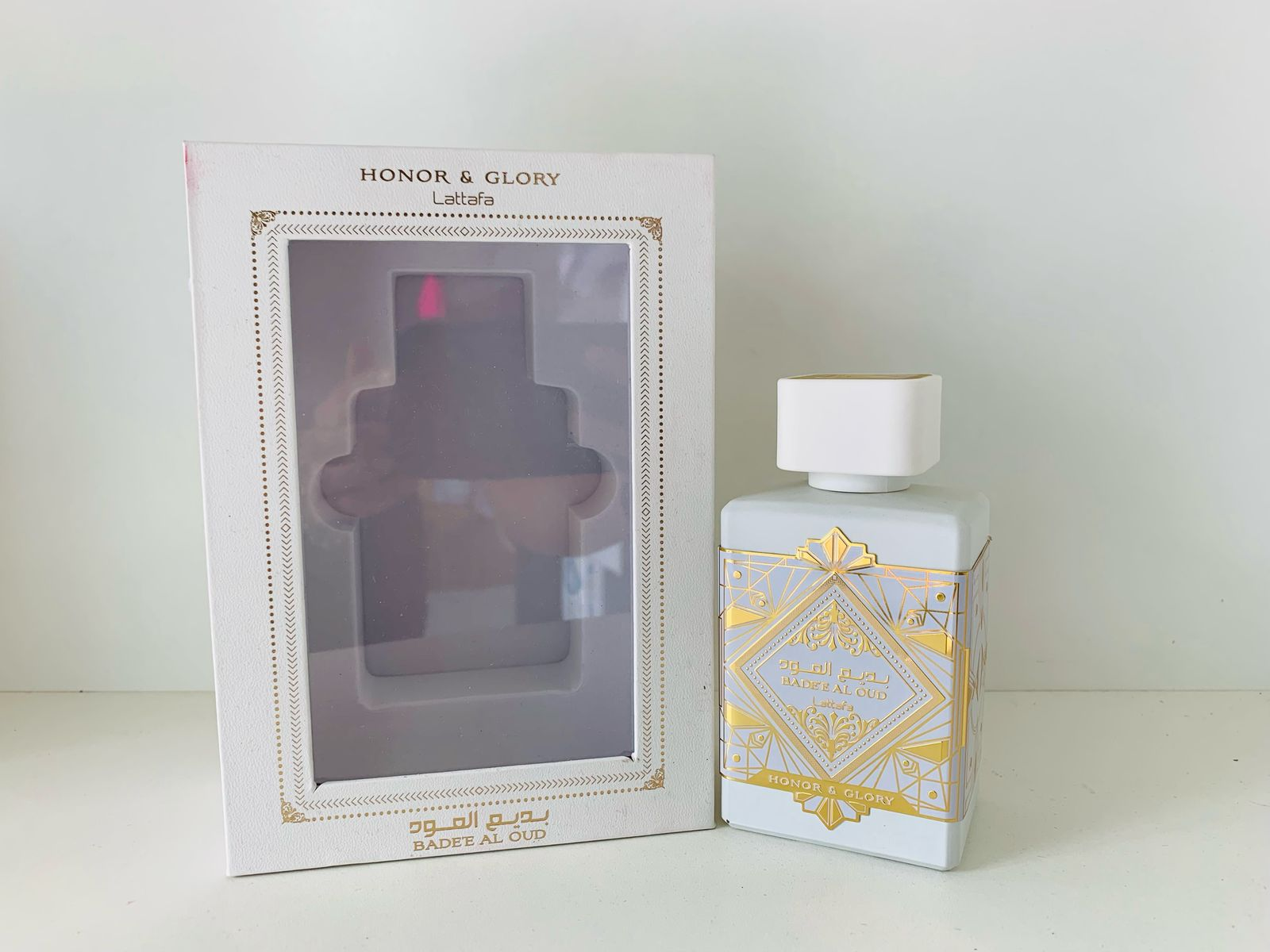 PERFUME "HONOR Y GLORY" LATTAFA CAJA BLANCA - COD.: 1561