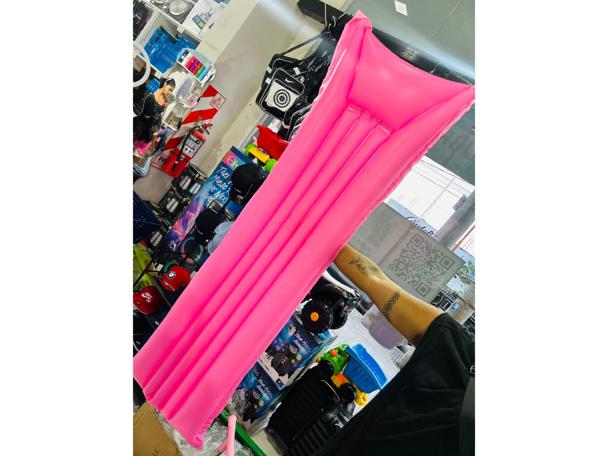 COLCHONETA INFLABLE "SUNCLUB" 183CM. X 69cm. - COD.: 2480