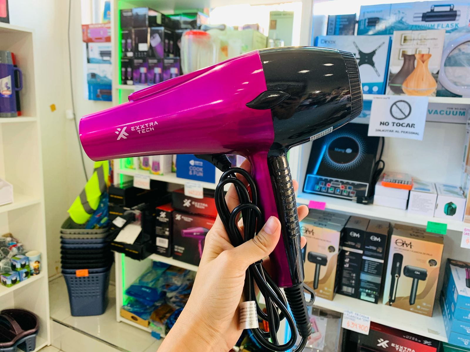 SECADOR DE PELO "EXTRA TECH" 2000w. - COD.:1531