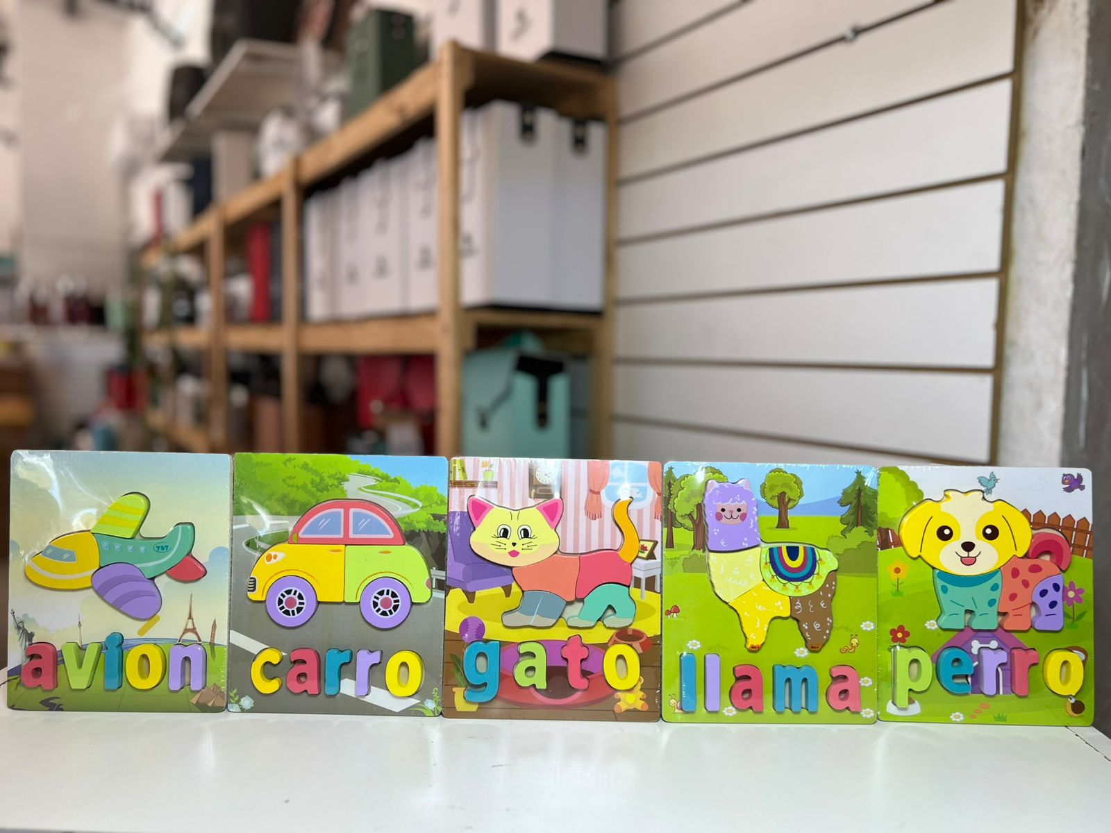 ROMPECABEZAS DIDACTICO DE MADERA VARIOS MODELOS COD:1410