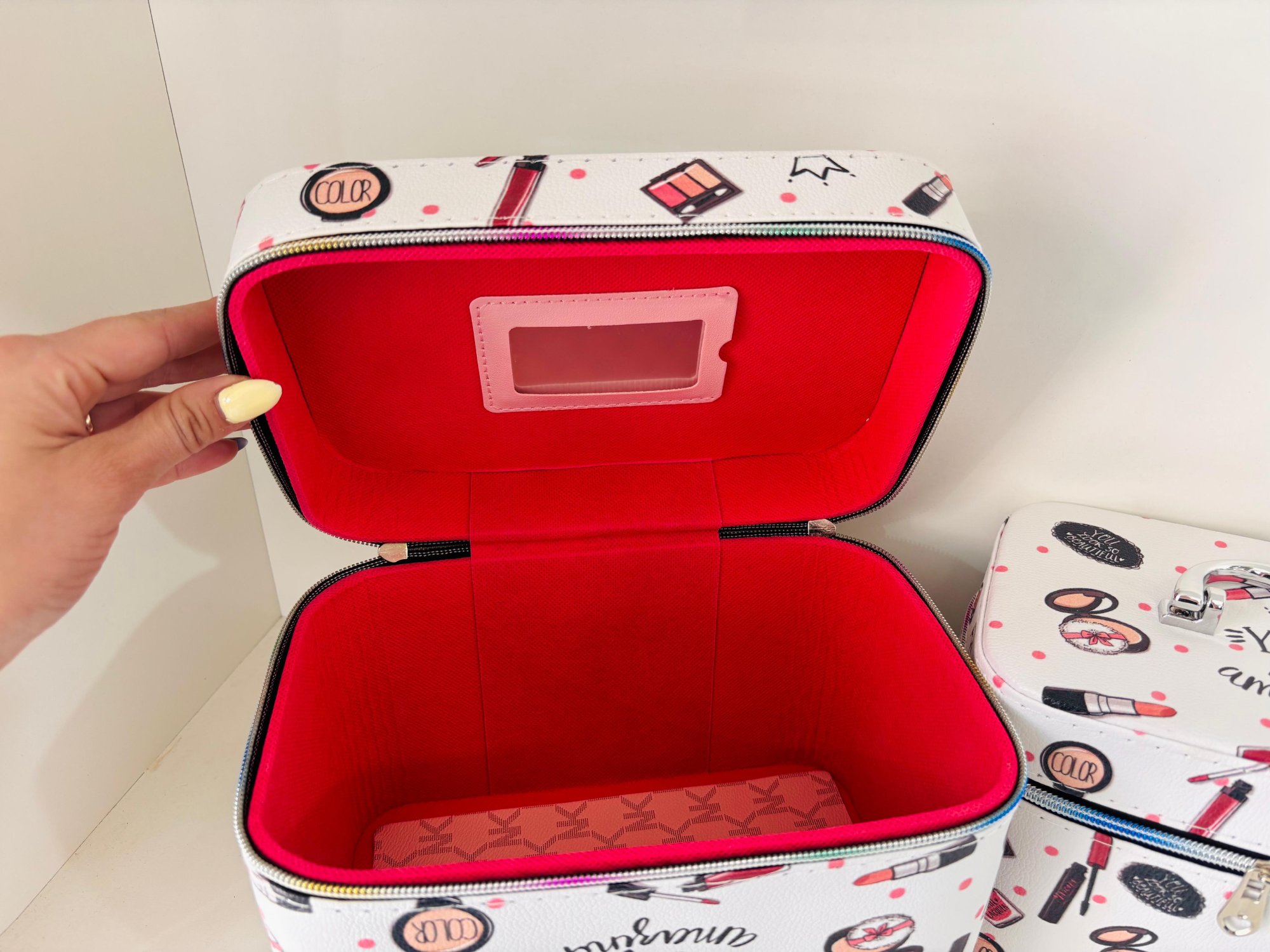 SET DE 3 NECESERES PARA COSMETICOS - COD.: 2171