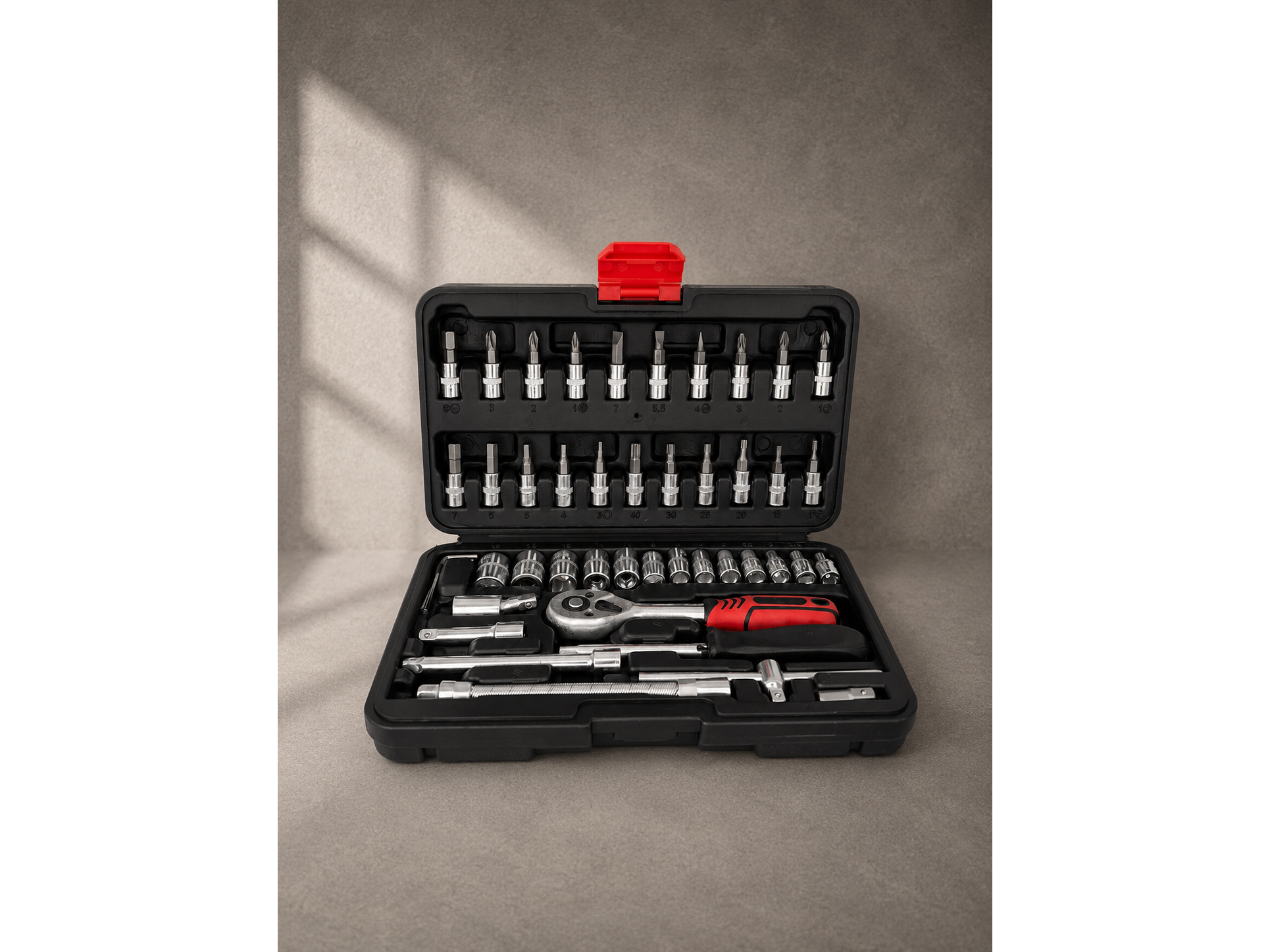 AET DE LLAVE TUBO 46PCS "SOCKET SET " COD-893