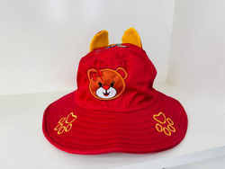 PILUSO INFANTIL CON OREJITAS BORDADAS Y DIBUJOS - COD.: 1475