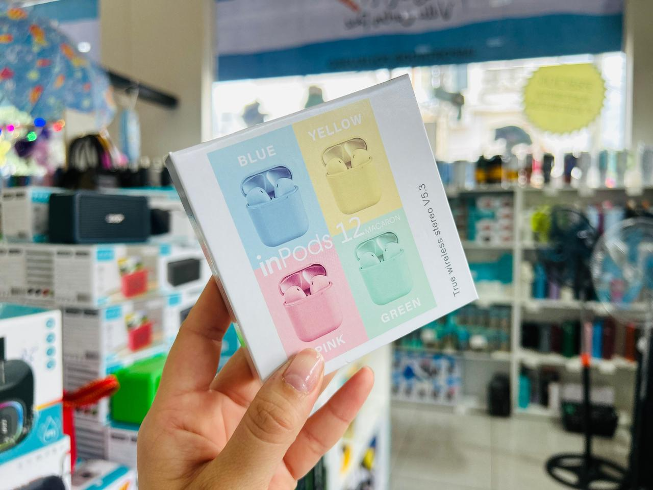 AURICULARES " IN PODS12" MODELOS NEUTROS Y PASTEL - COD.: 2578