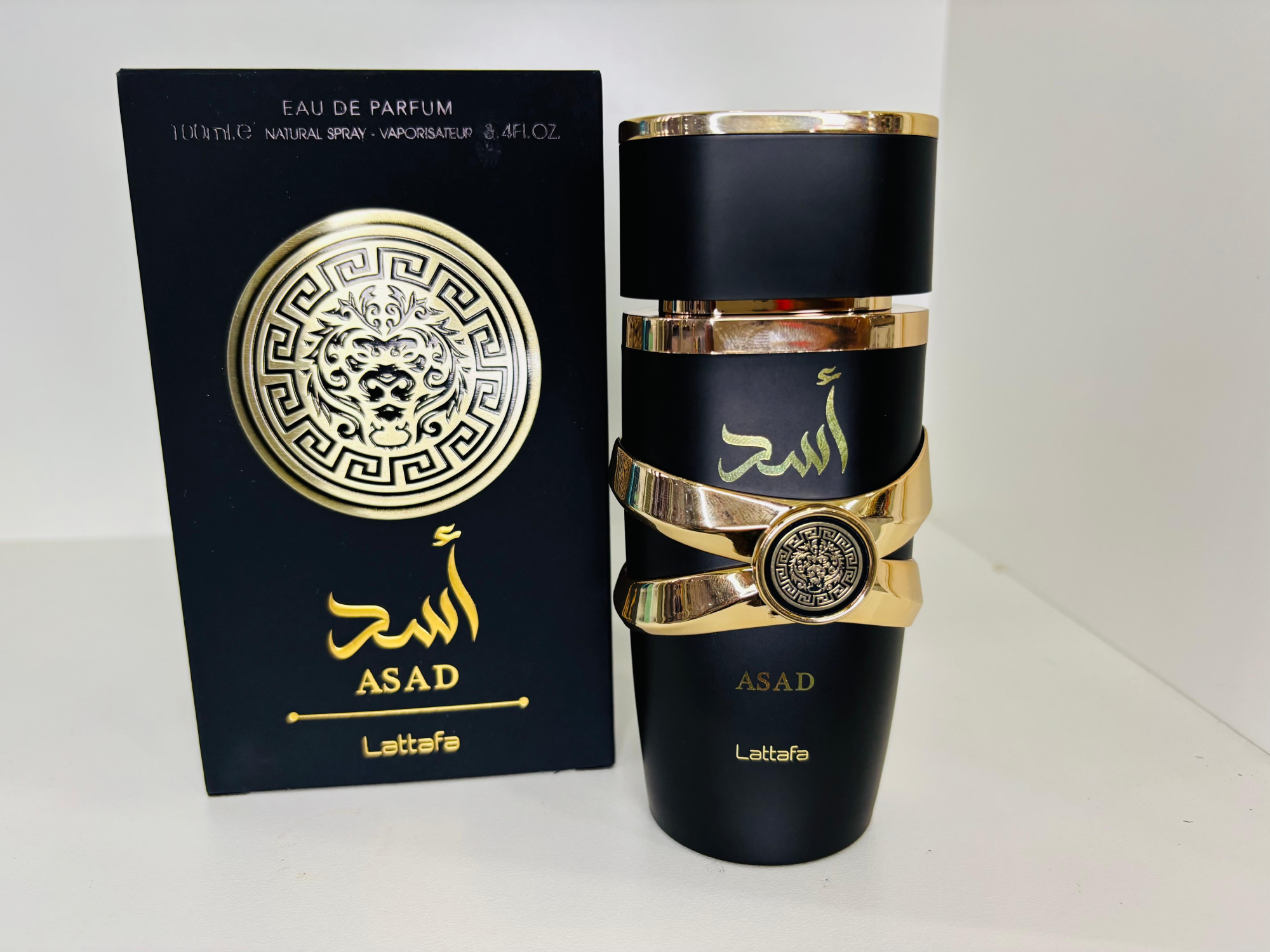 PERFUME DE HOMBRE "ASAD" LATTAFA CAJA NEGRA - COD.: 1435