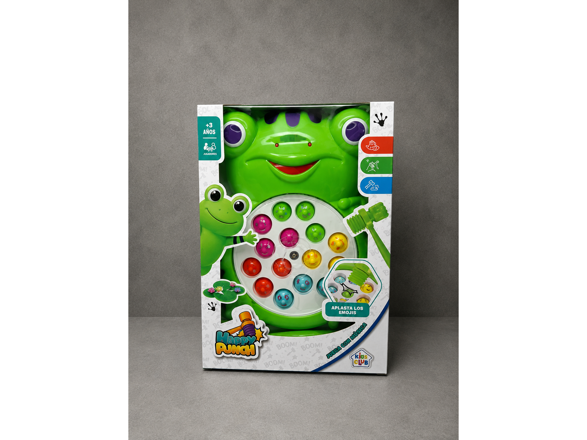 JUEGO SAPITO "HAPPY PUNCH" CON SONIDO A PILAS COD-2968