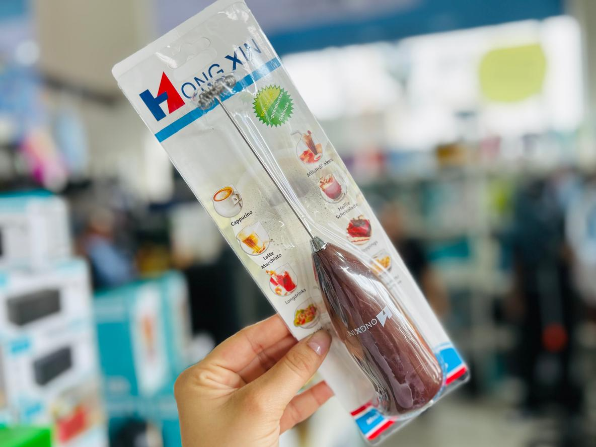 BATIDOR DE CAFE GRANDE A PILAS "HONG XIN" - COD.: 258