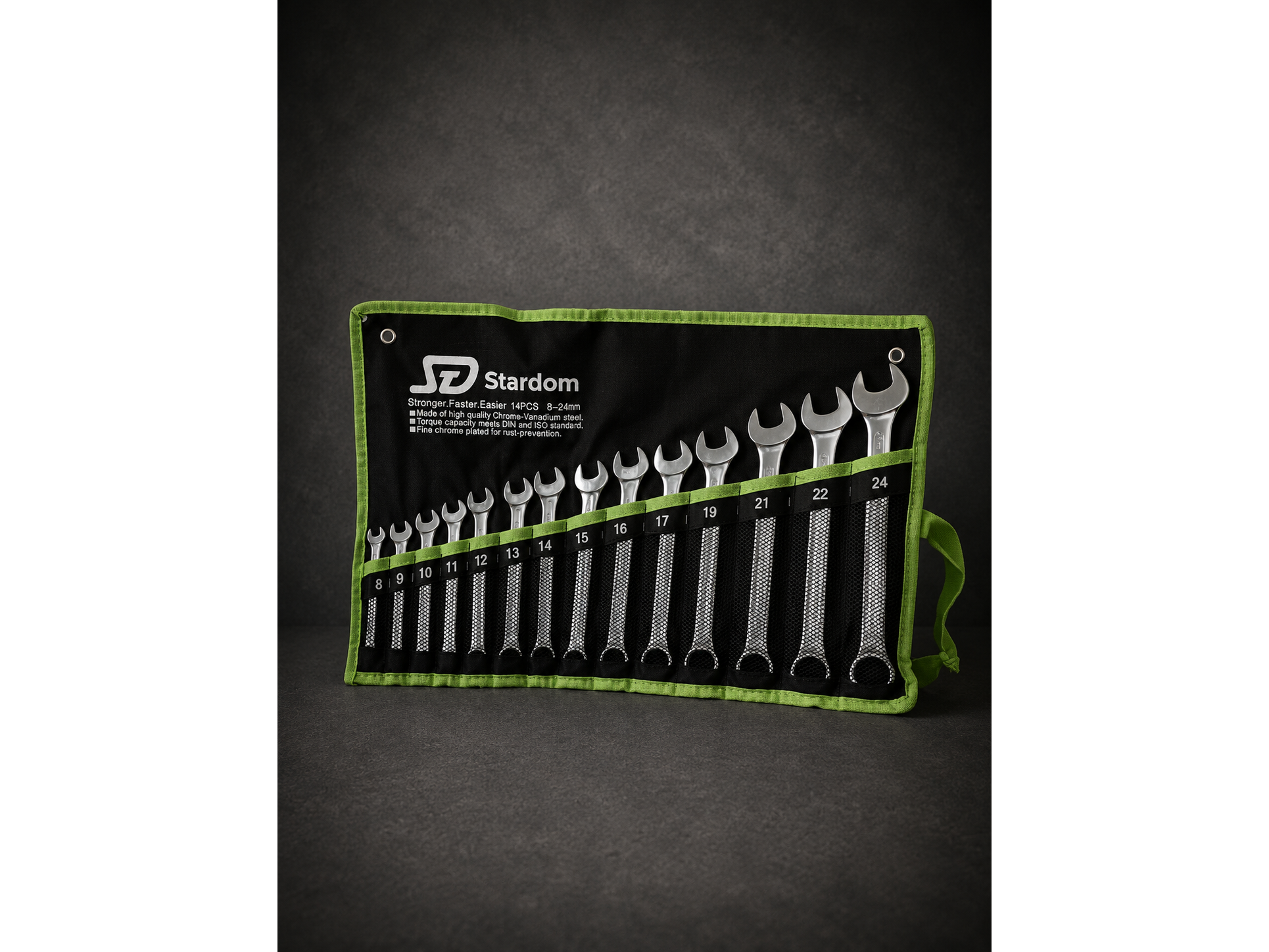 SET DE LLAVES DE TUERCAS X14 PCS"SD14824" COD-2795