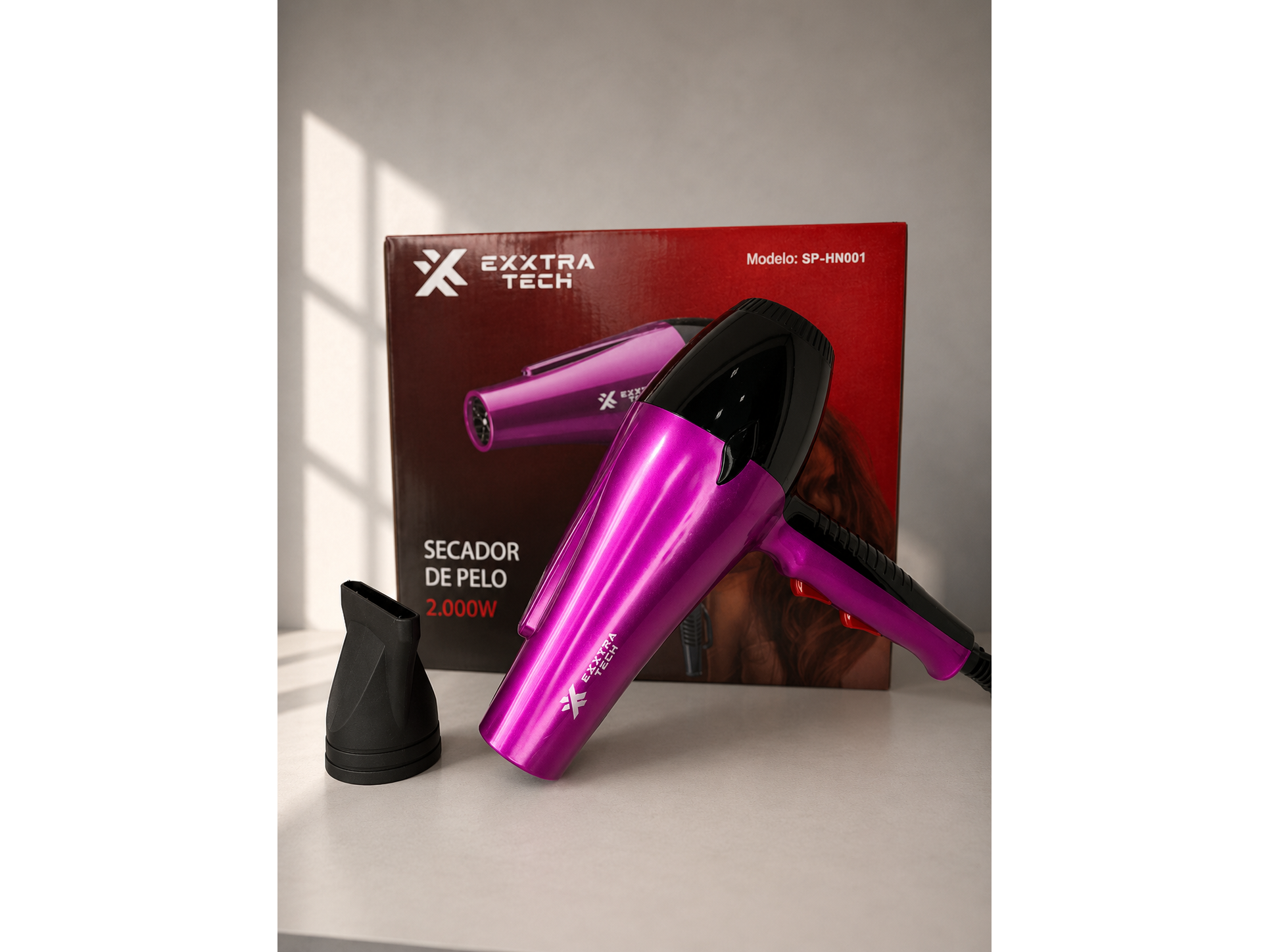 SECADOR DE PELO "EXTRA TECH" 2000w. - COD.:1531