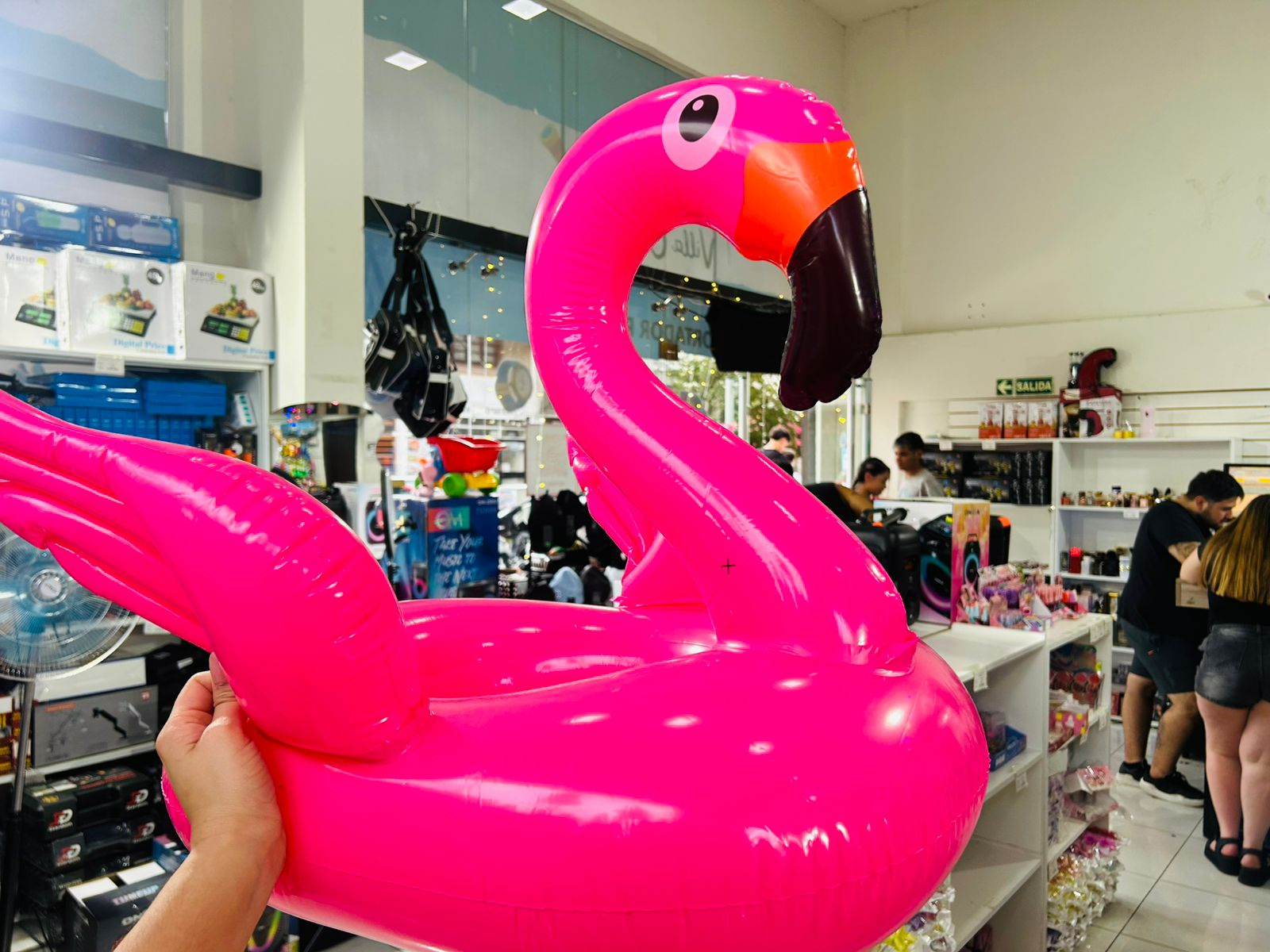 BOTE INFLABLE INFANTIL "FLAMENGO" PASA PIERNA  - COD.: 2473