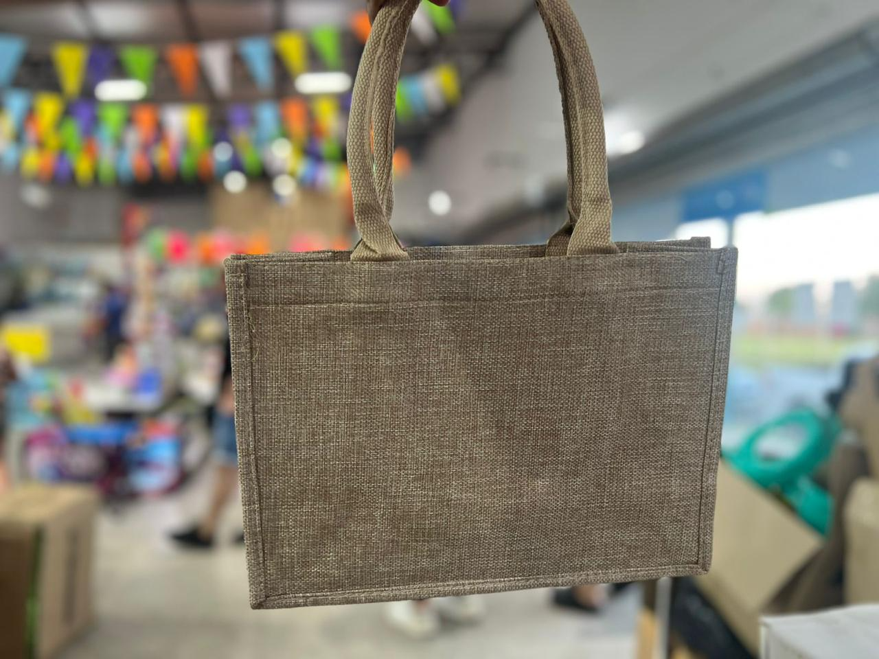 BOLSO RUSTICO PLAYA 35x25 CHICO - COD.: 1315