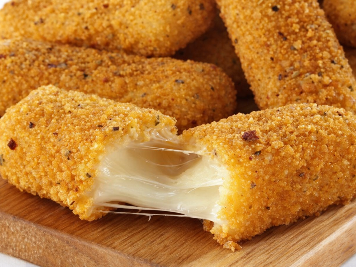 Bastones de muzzarella de Don Glotón