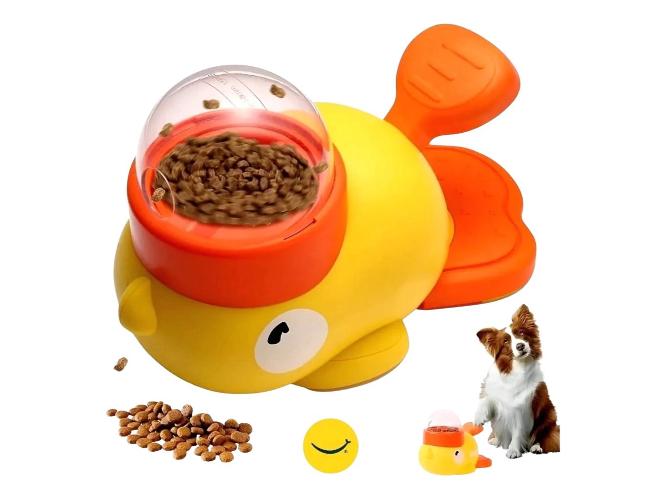 Pato Dispenser para Perro y Gato