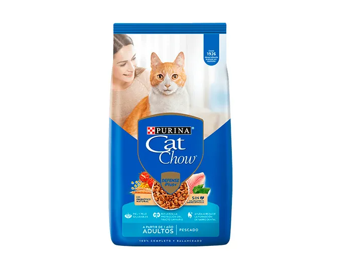 Cat Chow Pescado para Gatos Adultos 15kg