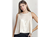 Blusa cuello redondo