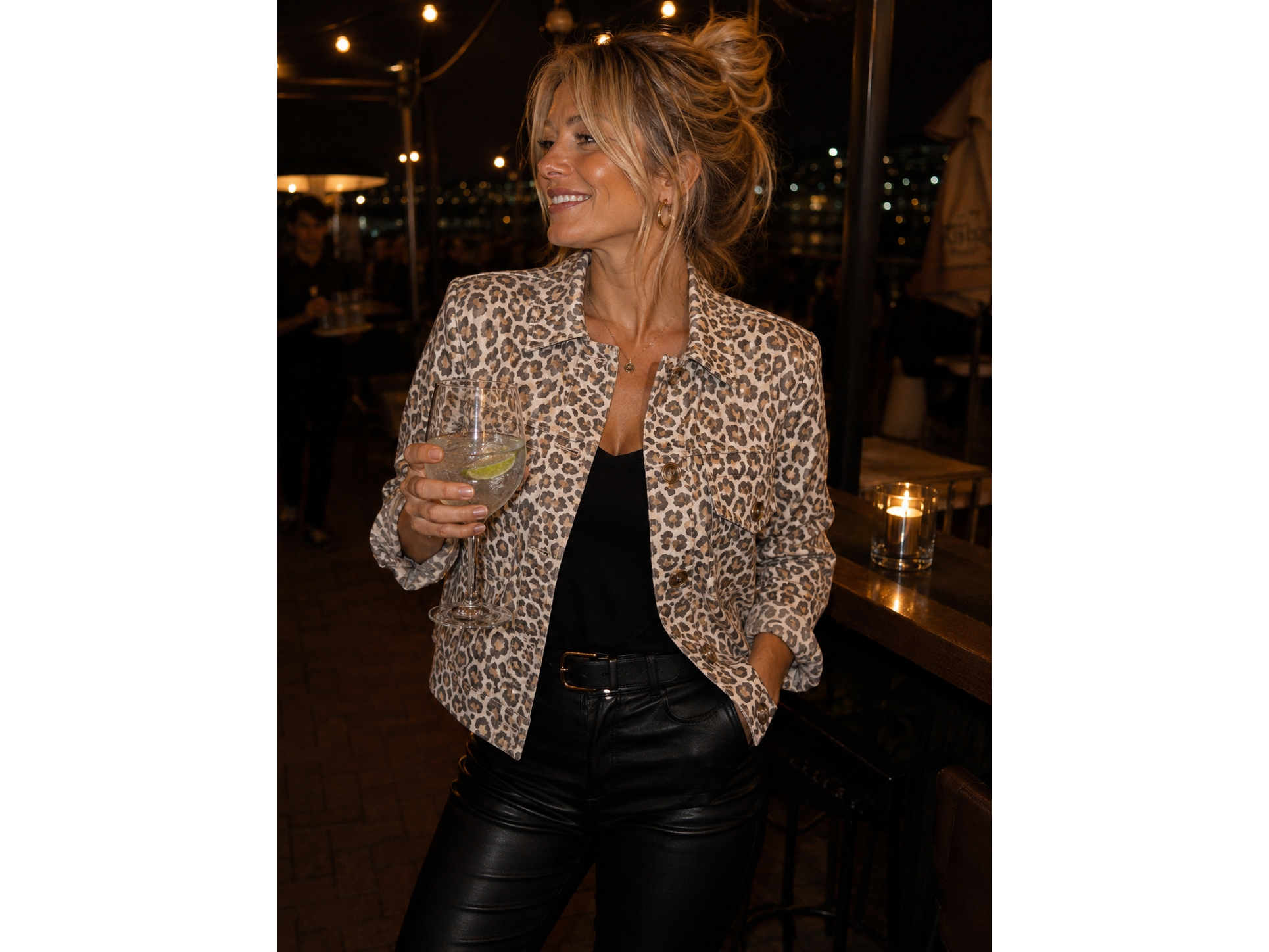 Campera animal print