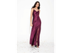 Vestido largo saten cindy