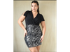 Vestido flecos eva