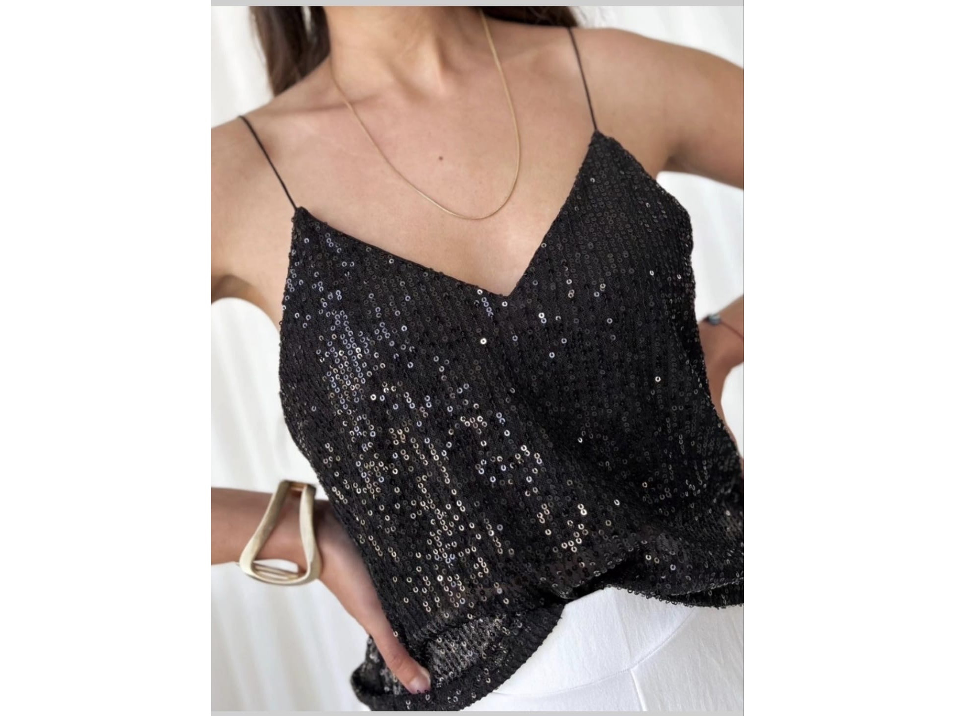 Blusa tiras