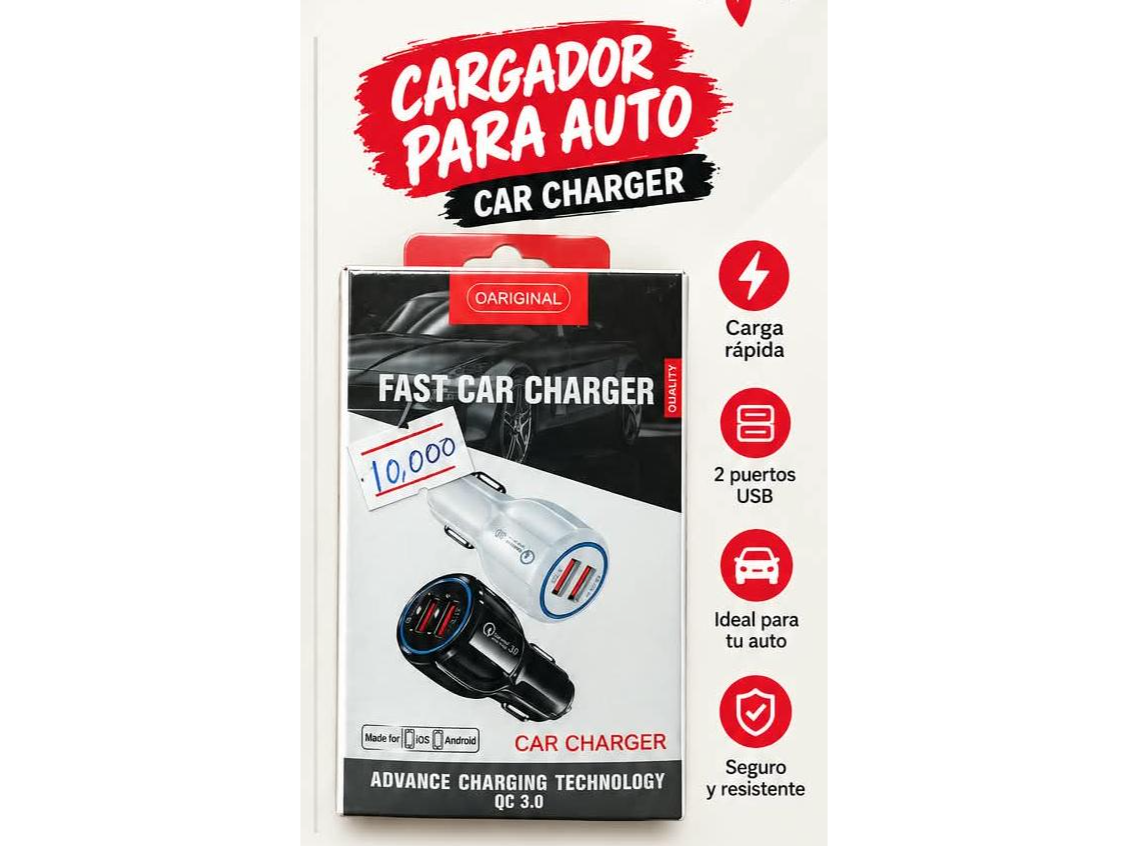 Cargador para auto