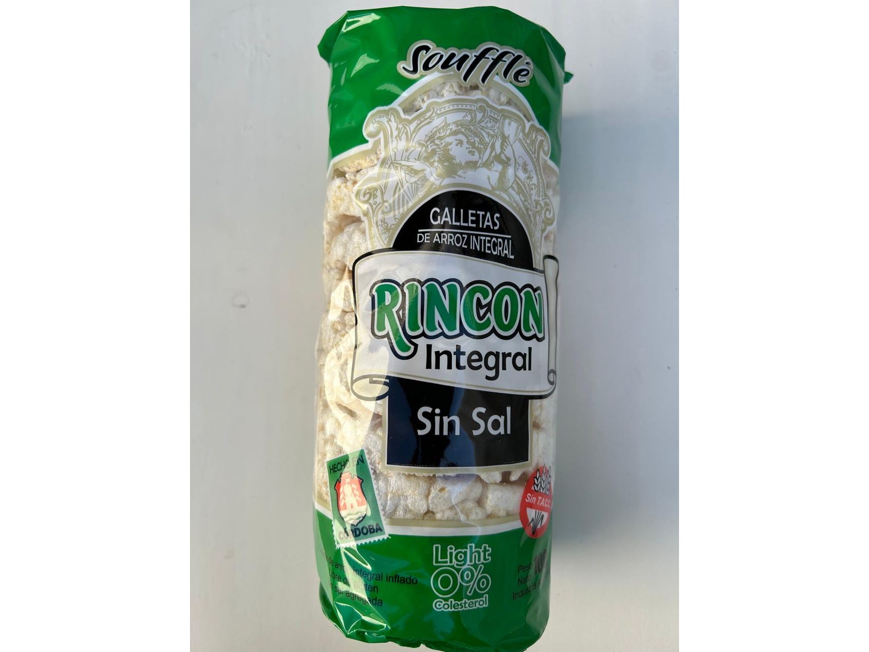 DISCOS DE ARROZ SIN SAL