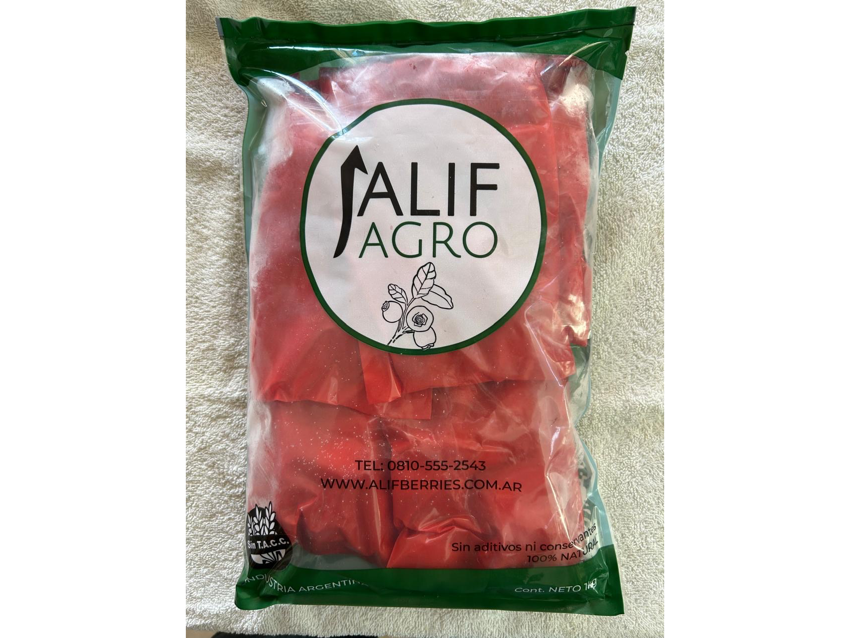 SMOOTHIE MIX ROJO DE FRUTILLA Y FRAMBUESA