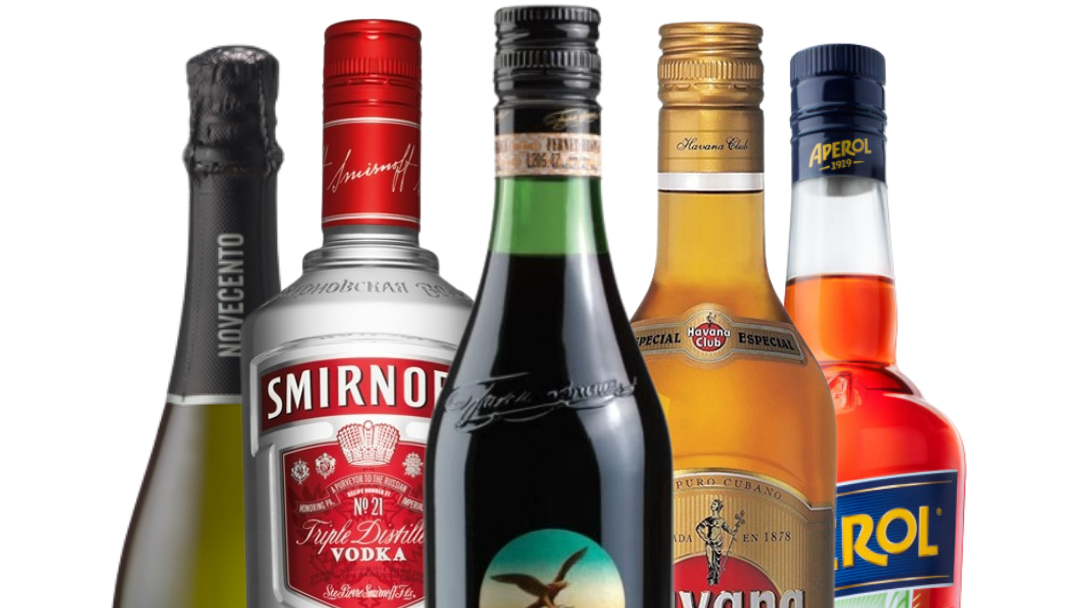 BEBIDAS VARIAS CON ALCOHOL