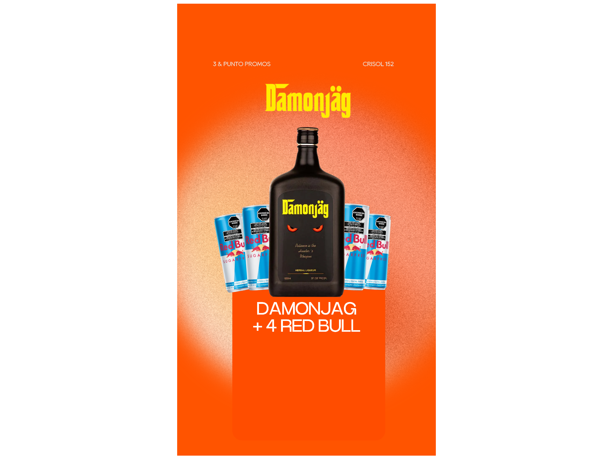 DAMONJAG + 4 REDBULL