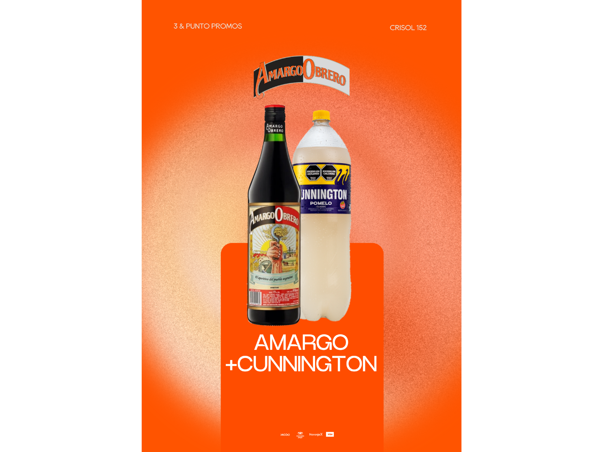 AMARGO OBRERO + GASEOSA