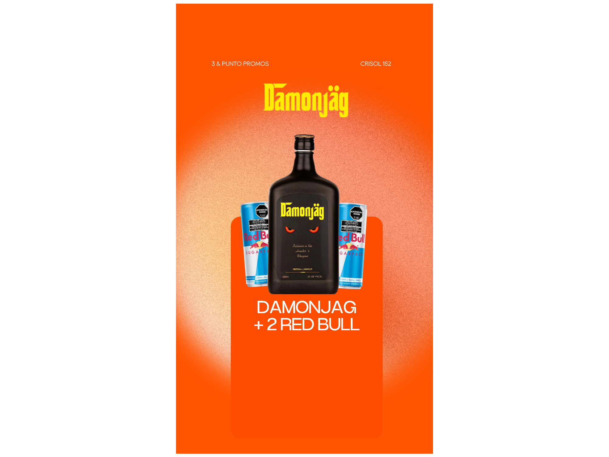 DAMONJAG + 2 REDBULL