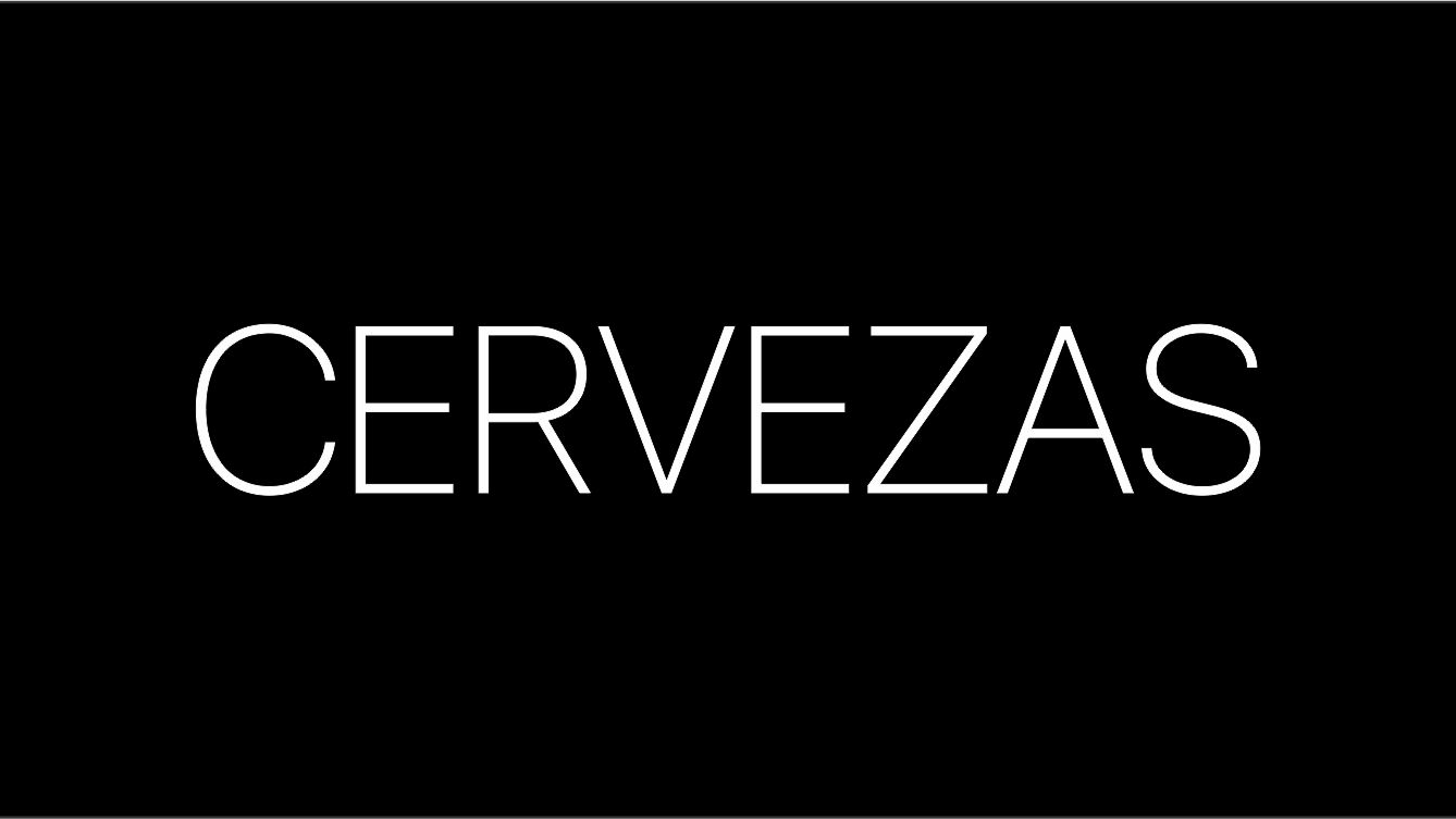 CERVEZAS