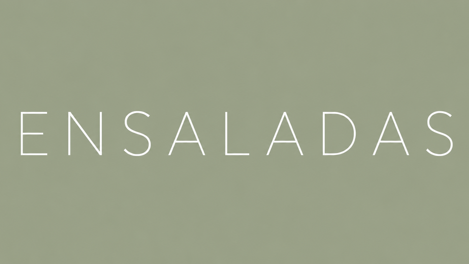 ENSALADAS