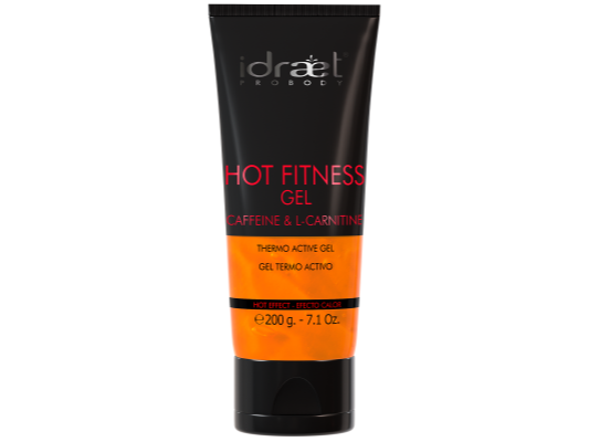 Caffeine & L-Carnitine Hot Fitness Gel - Gel Corporal Reductor 200g