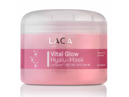Vital Glow Hyalu Mask - Máscara Facial de Ácido Hialurónico 250g