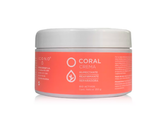 Crema Coral Humectante y Reafirmante 250g