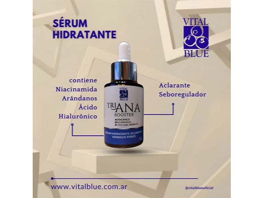 TriANA – Serum Hidratante, Aclarante y Seborrea 30 ml