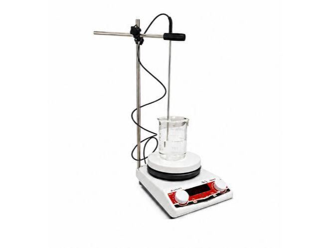 Agitador magnético con calefacción. Marca Dauerhaft, modelo Mag 280 Digital