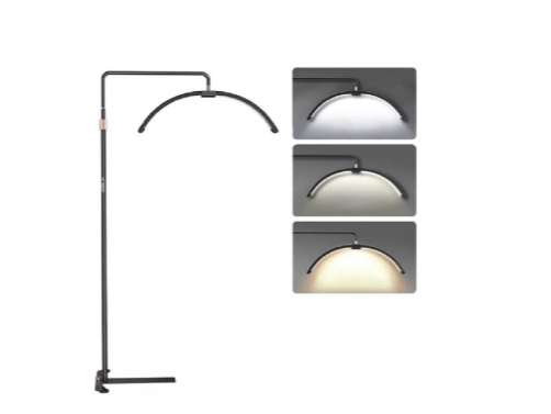 Lámpara Half Moon de Pie Beauty