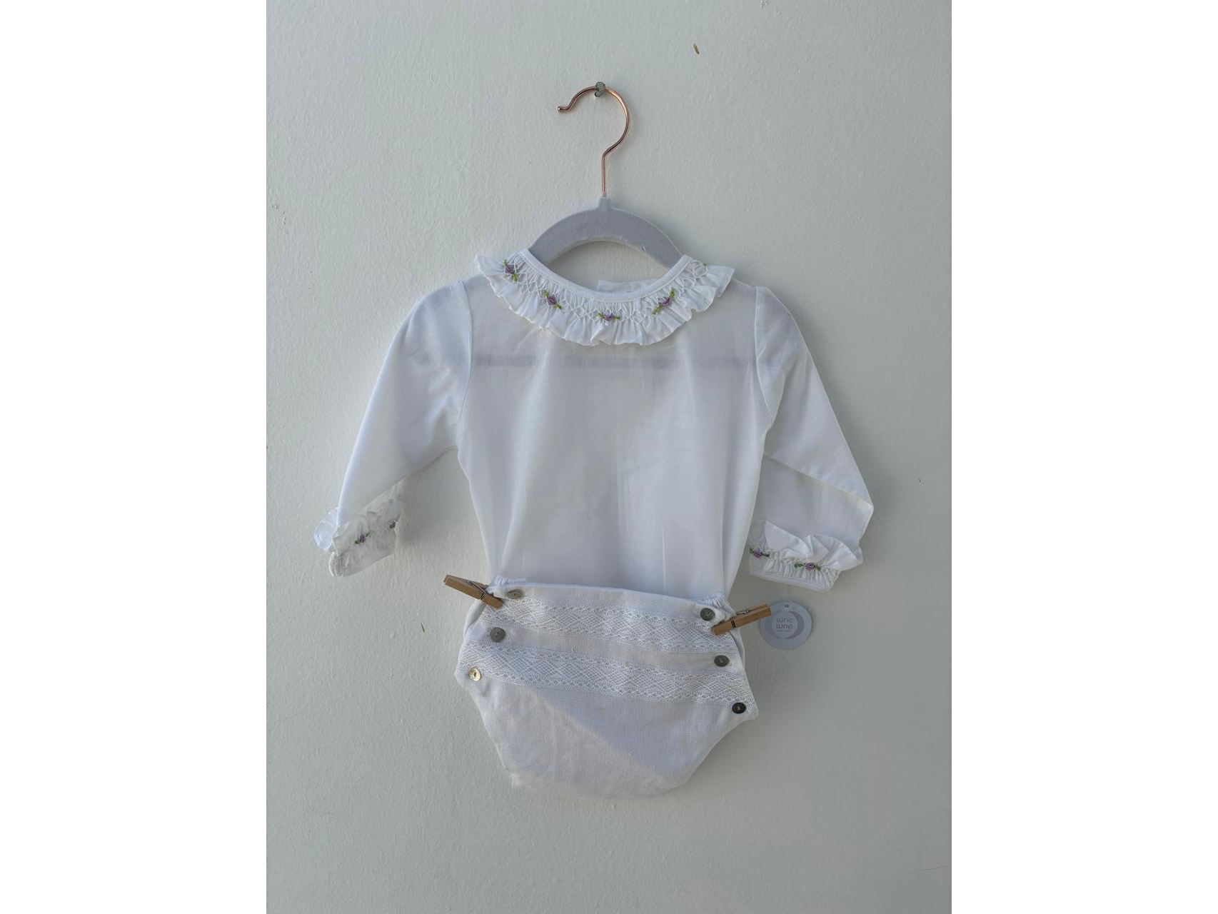 Conjunto Lila con Bolillo