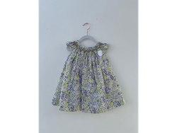 Flores Violetas con Verdes